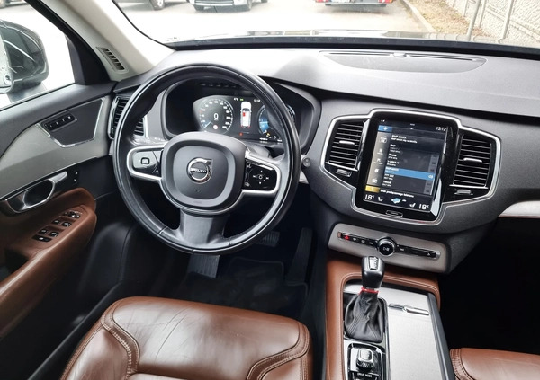 Volvo XC 90 cena 156900 przebieg: 82218, rok produkcji 2017 z Myślenice małe 631